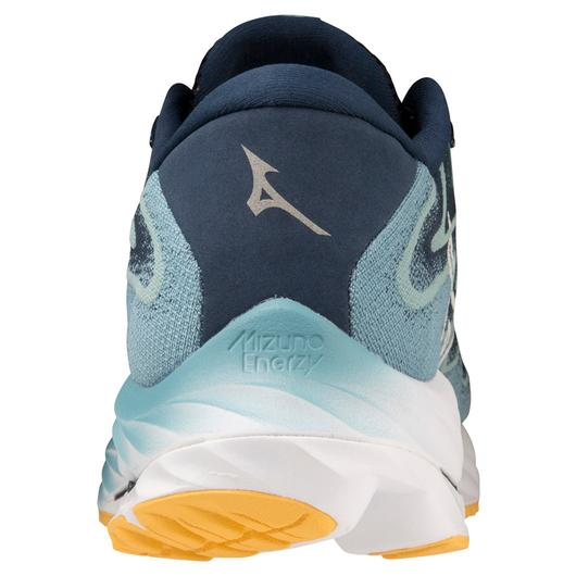 Mizuno MEN'S WAVE RIDER 27 SSW ADRIATIC BLUE-SNOW WHITE