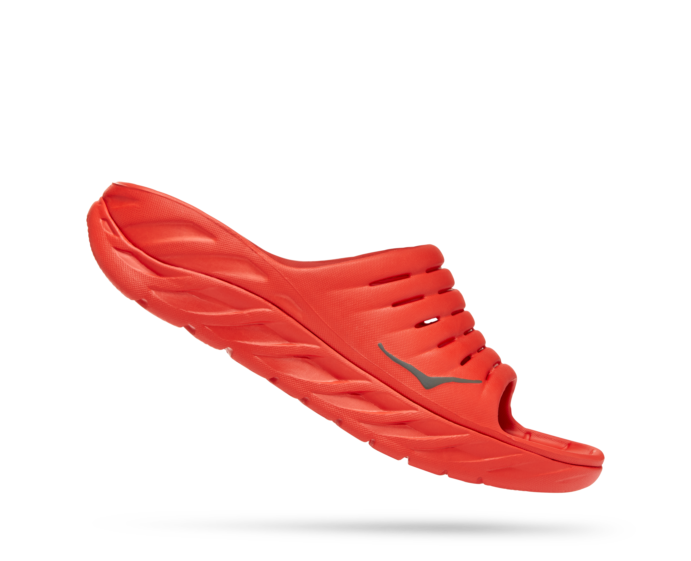HOKA ONE ONE Ora Recovery Slide 2 Mens 12‎ Fiesta Castlerock Red Grey Sandals HOKA Men main image 2
