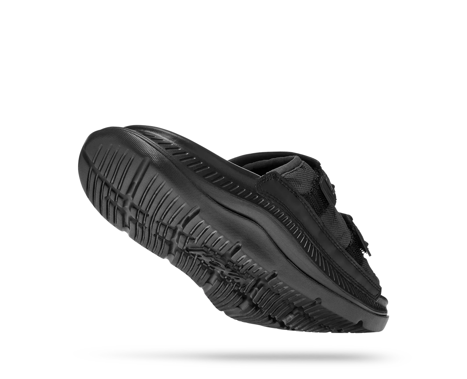 靴 HOKA ORA LUXE Black / Black M10 MENS HOKA ONE ORA LUXE Black Sandals Recovery Slides | eBay