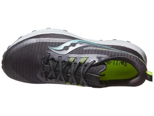 NEW SAUCONY mens peregrine 13 running shoes in wood/fossil M Peregrine 13 Wood/Fossil | Quarks Shoes main image 3