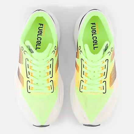 New Balance FuelCell Rebel v4 Running Shoes Hi-Lite Neon Men\'s Size 11 New Balance Fuelcell Rebel v4 Shoe Review - FueledByLOLZ main image 3