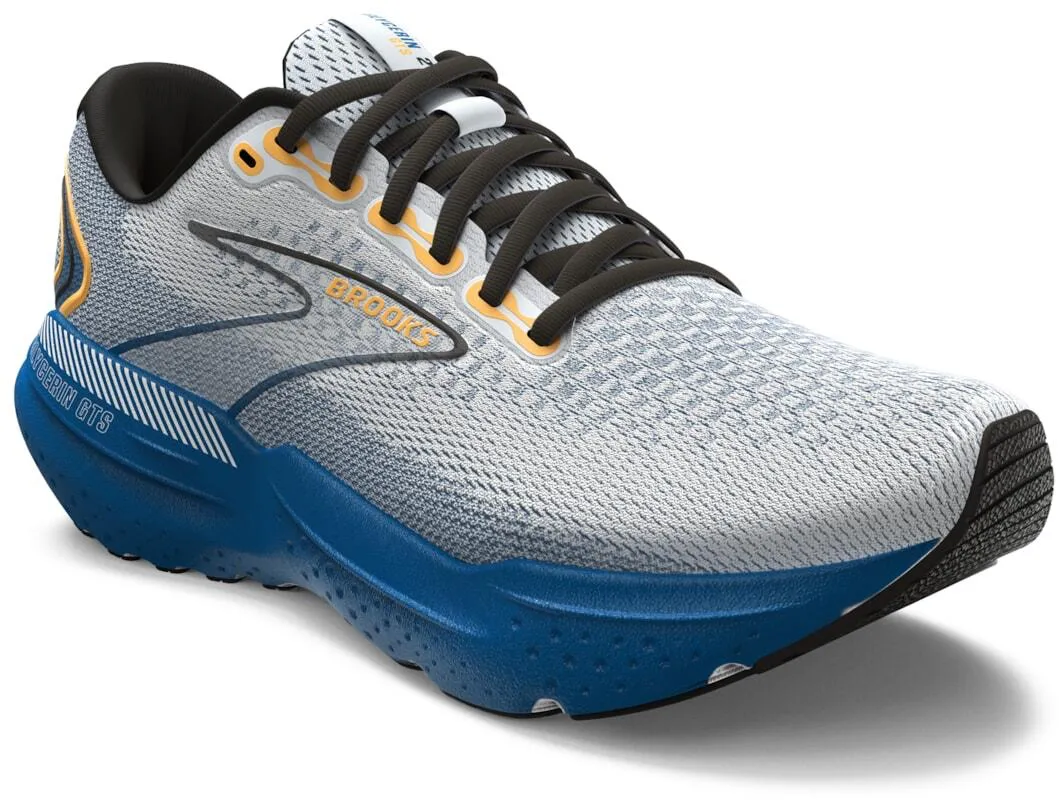 Brooks Men's Glycerin GTS 21 White/Sapphire/Orange