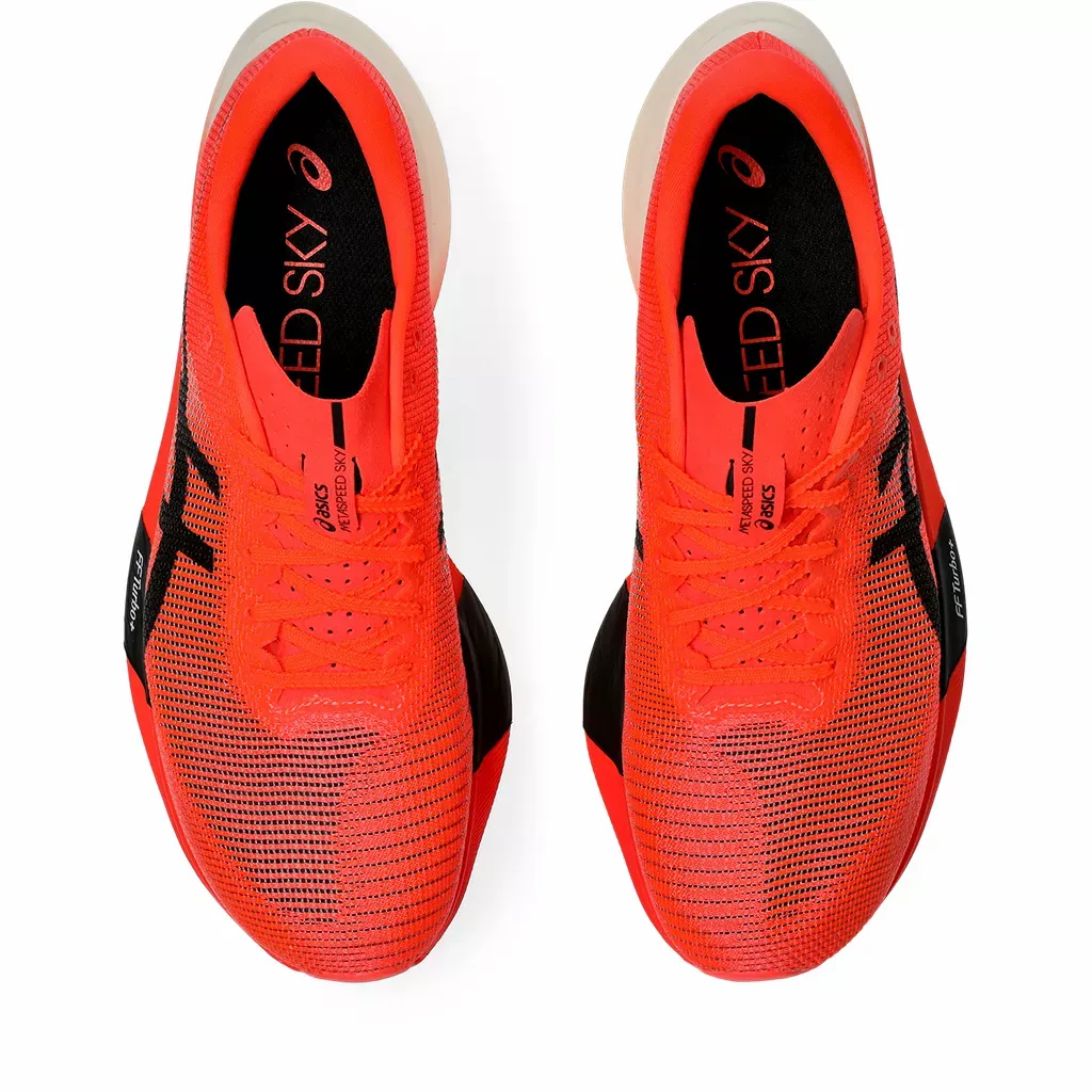 asics - 新品24.5cm SPEED SKY asics Sunrise Red Asics Metaspeed Sky Paris Sunrise Red/Blk. Running Shoes Men