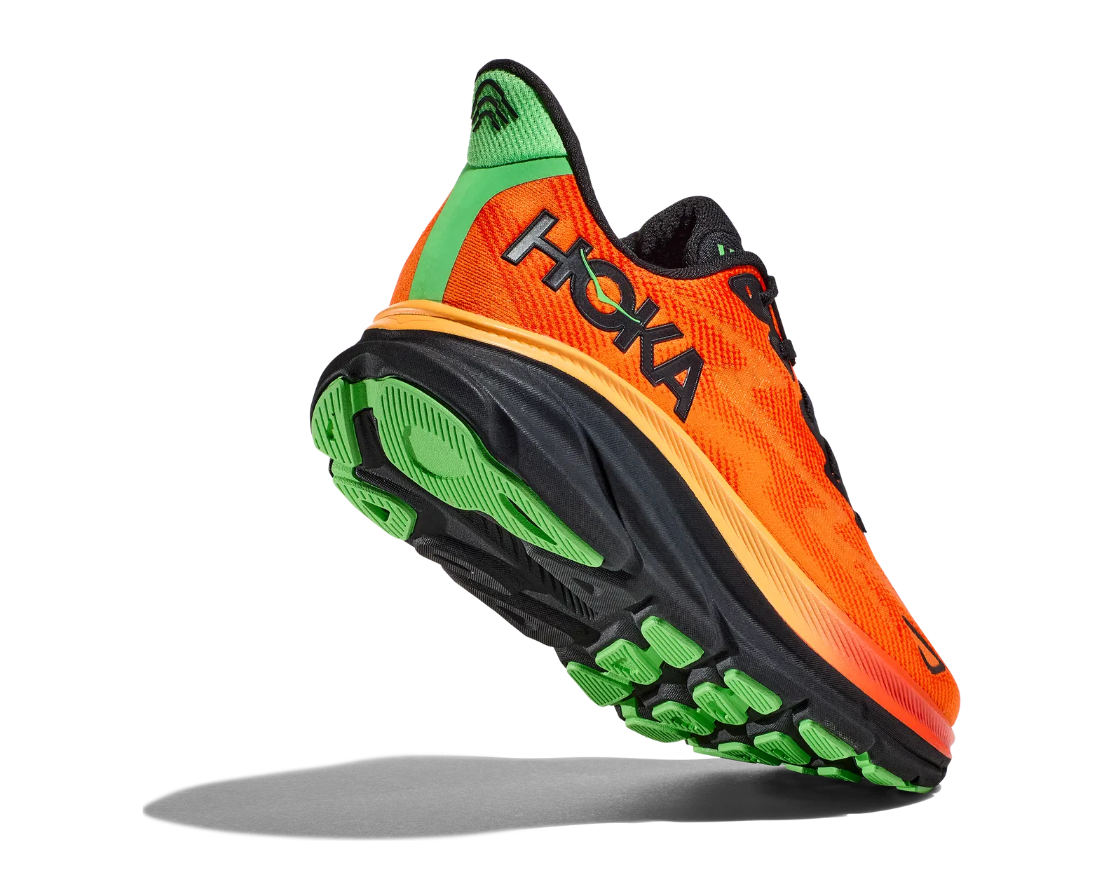 Hoka Men's CLIFTON 9 FLAME / VIBRANT ORANGE