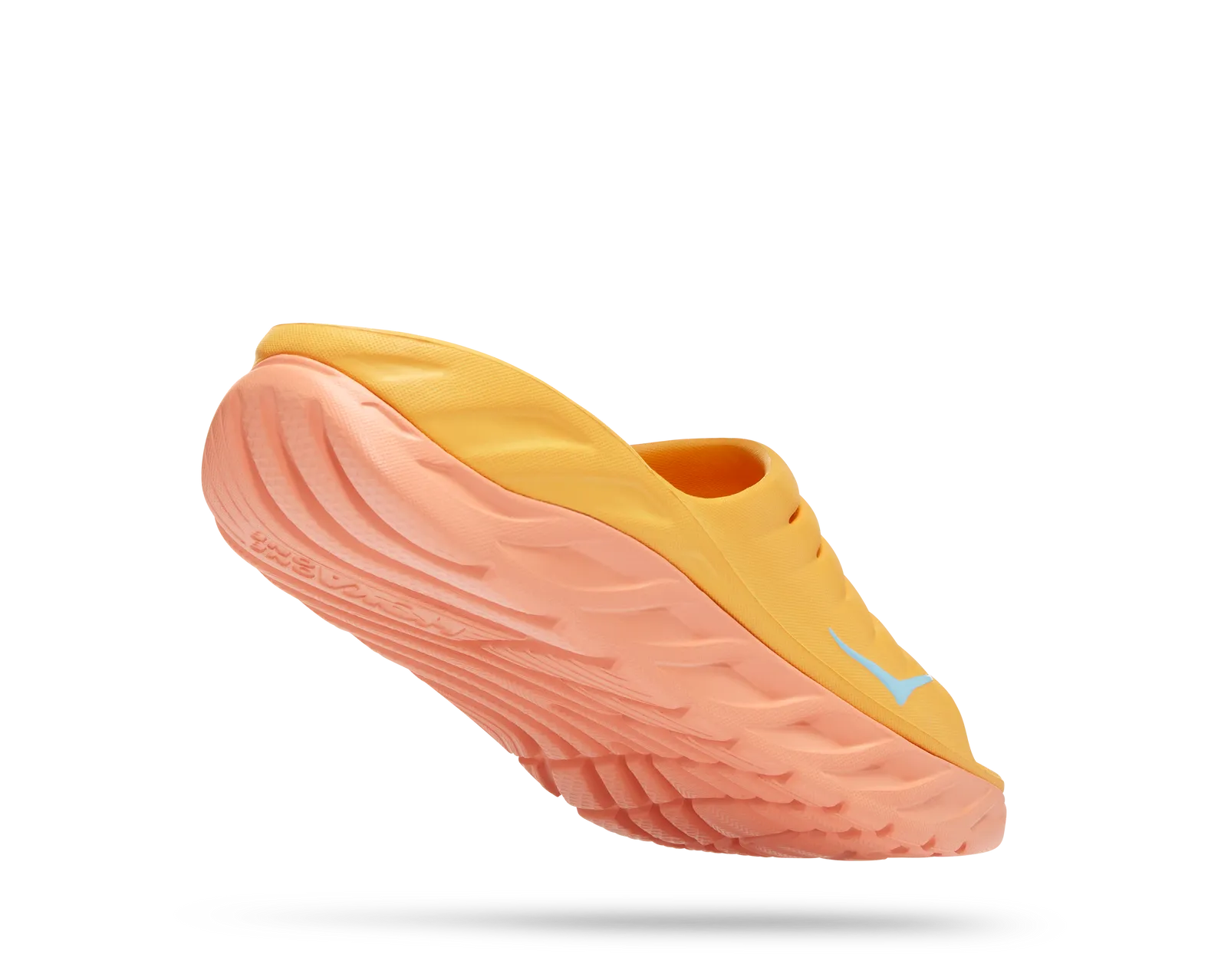Hoka Unisex Ora Recovery Slide AMBER YELLOW / SHELL CORAL
